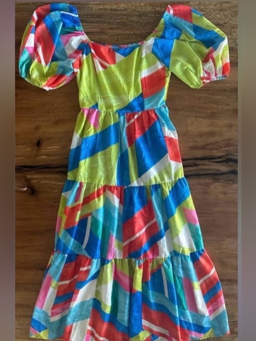 Flying Tomato PreciousMoments/Full of Grace Colorful Maxi Dress |Size: Small NWT